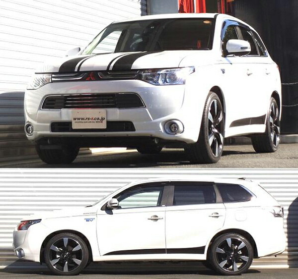 アウトランダーPHEV GG2W ダウンサス 1台分 RSR Ti2000ダウン B656TW 工賃セット アライメント込 RS-R RS★R Ti2000 DOWN 一台分 OUTLANDER | RSR | 01