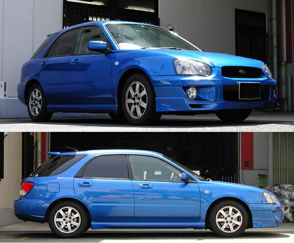 インプレッサワゴン GG9 ダウンサス 1台分 RSR Ti2000ダウン F615TW 工賃セット アライメント込 RS-R RS★R Ti2000 DOWN 一台分 IMPREZA_1
