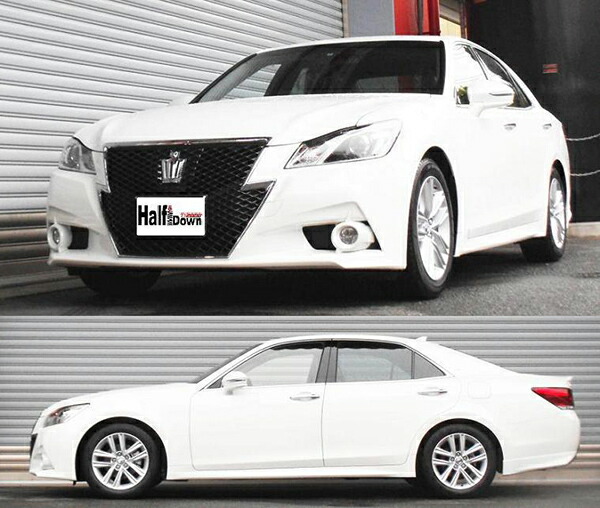 クラウン GRS210 ダウンサス フロント左右セット RSR Ti2000ハーフダウン T950THDF RS-R RS★R Ti2000 HALF DOWN フロントのみ CROWNの画像