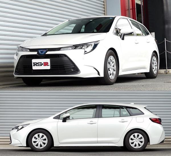 カローラツーリング ZWE219W ダウンサス 1台分 RSR Ti2000ダウン T824TW RS-R RS★R Ti2000 DOWN 一台分 COROLLA TOURING ローダウン | RSR | 01