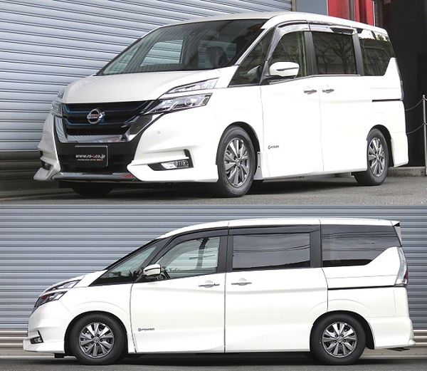 takashi HFC27 車高調 RSR セレナ HFC27 車高調 ベーシックi BAIN702M 工賃セット