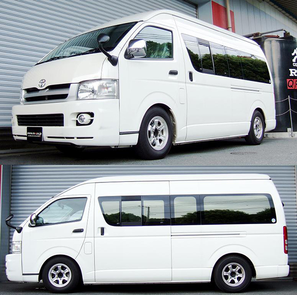 RS-R TPベストi 車高調 ハイエースバンワイド TRH221K TPT666S1 取付