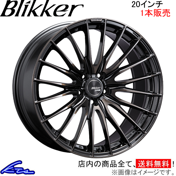 SSR ブリッカー01F 1本販売 ホイール【20×9.5J 5 114 INSET45】SSR TANABE タナベ Blikker 01F アルミホイール 1枚 単品 :SS wheel1 qq e i 3818k:KTSパーツショップ