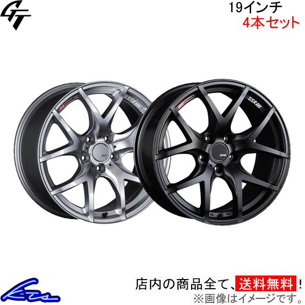 SSR GT V03 4本セット ホイール スカイライン【19×8.5J 5-114 INSET38】HNV37 SSR TANABE タナベ アルミホイール 4枚 1台分 | SSR