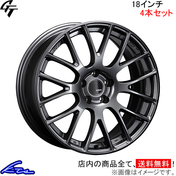 SSR GT V04 4本セット ホイール インプレッサWRX STI【18×8.5J 5-114 INSET45】GRB SSR TANABE タナベ アルミホイール 4枚 1台分 | SSR