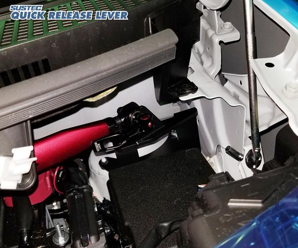 タント LA660S タナベ サステック クイックリリースレバー フロント QRL1 TANABE SUSTEC QUICK RELEASE LEVER Tanto | TANABE | 01