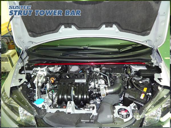 フィット GK3 タワーバー フロント タナベ サステック ストラットタワーバー NSH47 TANABE SUSTEC STRUT TOWER BAR FIT | TANABE | 02