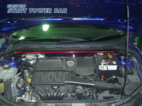 アクセラ BK5P タワーバー フロント タナベ サステック ストラットタワーバー NSMA13B TANABE SUSTEC STRUT TOWER BAR AXELA | TANABE | 01
