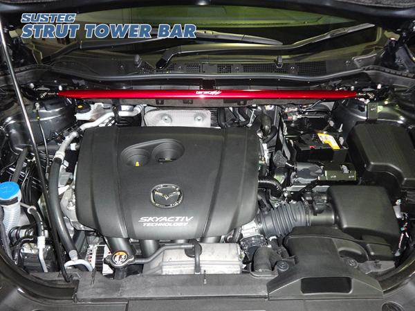 CX-5 KE5AW タワーバー フロント タナベ サステック ストラットタワーバー NSMA19 TANABE SUSTEC STRUT TOWER BAR CX5 | TANABE | 01