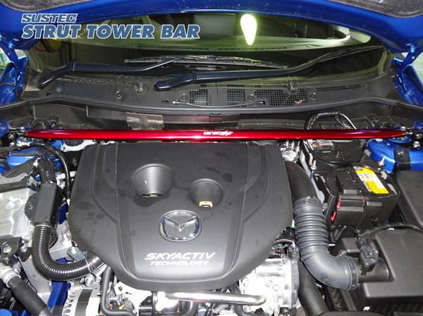 デミオ DJ5FS タワーバー フロント タナベ サステック ストラットタワーバー NSMA21 TANABE SUSTEC STRUT TOWER BAR DEMIO | TANABE | 02
