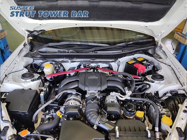 BRZ ZD8 タワーバー フロント タナベ サステック ストラットタワーバー NST80 TANABE SUSTEC STRUT TOWER BAR | TANABE | 01