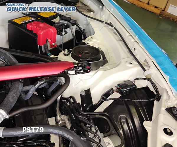 BRZ ZD8 タナベ サステック クイックリリースレバー フロント QRL1 TANABE SUSTEC QUICK RELEASE LEVER タワーバー用オプション | TANABE | 01