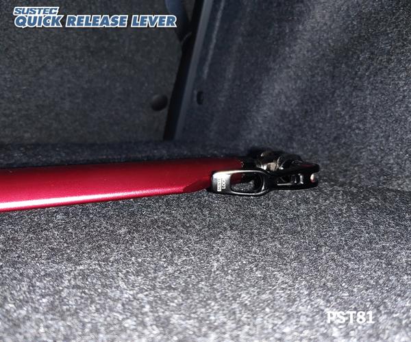 BRZ ZD8 タナベ サステック クイックリリースレバー フロント QRL1 TANABE SUSTEC QUICK RELEASE LEVER タワーバー用オプション | TANABE | 02