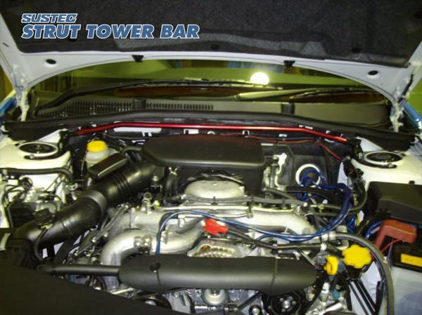 タナベ サステック ストラットタワーバー フロント レガシィツーリングワゴン BP9 NSF7 TANABE SUSTEC STRUT TOWER BAR | TANABE | 01