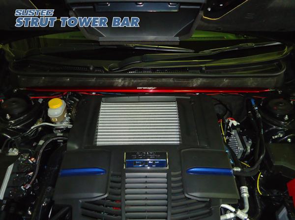 タナベ サステック ストラットタワーバー フロント レガシィツーリングワゴン BRG NSF9 TANABE SUSTEC STRUT TOWER BAR | TANABE | 01