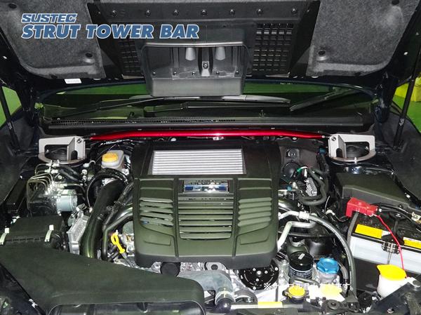 レヴォーグ VM4 タワーバー フロント タナベ サステック ストラットタワーバー NSF12 TANABE SUSTEC STRUT TOWER BAR LEVORG レボーグ | TANABE | 01