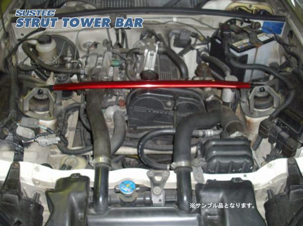 カプチーノ EA11R タワーバー フロント タナベ サステック ストラットタワーバー NSS15 TANABE SUSTEC STRUT TOWER BAR Cappuccino