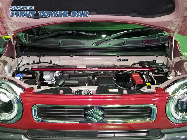 ハスラー MR52S タワーバー フロント タナベ サステック ストラットタワーバー NSS18 TANABE SUSTEC STRUT TOWER BAR HUSTLER | TANABE | 01