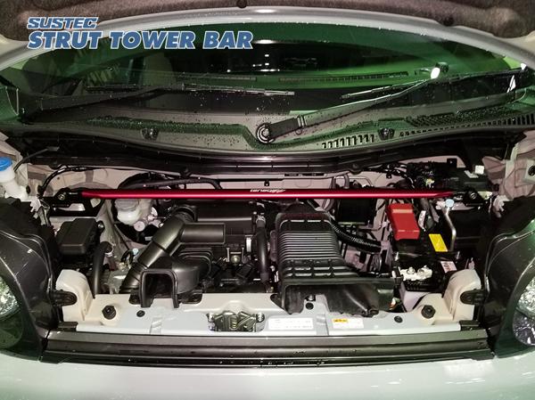 スペーシアギア MK53S タワーバー フロント タナベ サステック ストラットタワーバー NSS18 TANABE SUSTEC STRUT TOWER BAR Spacia GEAR | TANABE | 01
