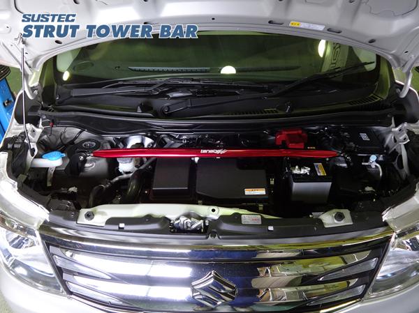 ワゴンR MH44S タワーバー フロント タナベ サステック ストラットタワーバー NSS16 TANABE SUSTEC STRUT TOWER BAR WAGON R | TANABE | 01