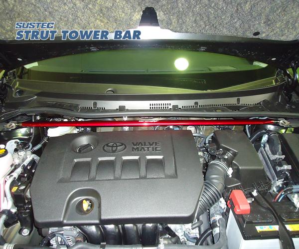 オーリス ZRE186H タワーバー フロント タナベ サステック ストラットタワーバー NST64 TANABE SUSTEC STRUT TOWER BAR AURIS | TANABE | 01