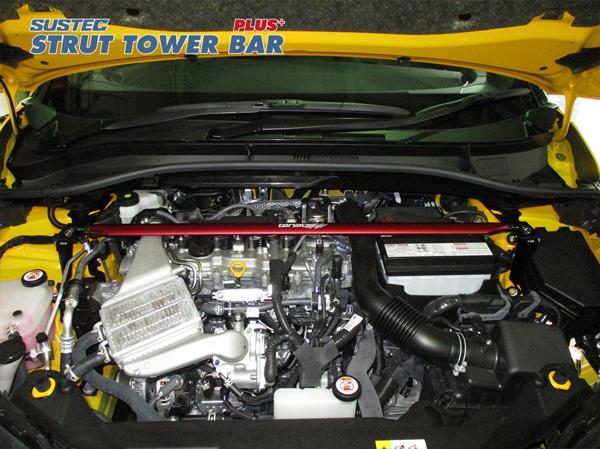 タナベ サステック タワーバープラス フロント C-HR GRスポーツ NGX10 PST70 TANABE SUSTEC TOWER BAR PLUS タワーバー+ | TANABE | 01