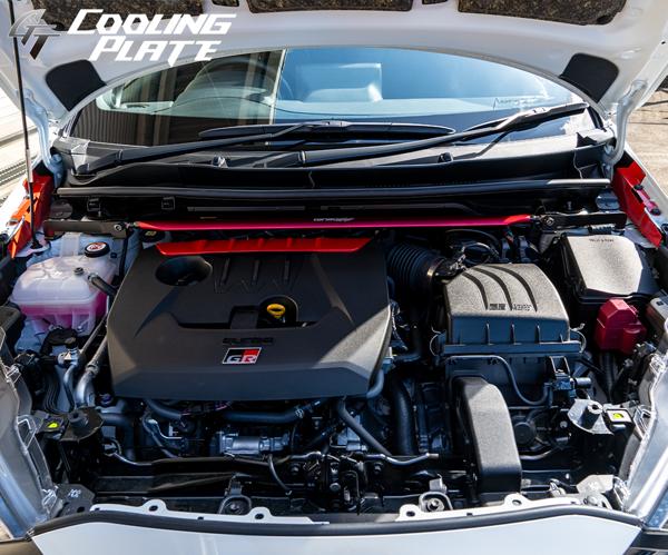 GRヤリス GXPA16 タナベ GTクーリングプレート フロント CLPT2 TANABE GT COOLING PLATE YARiS | TANABE | 01