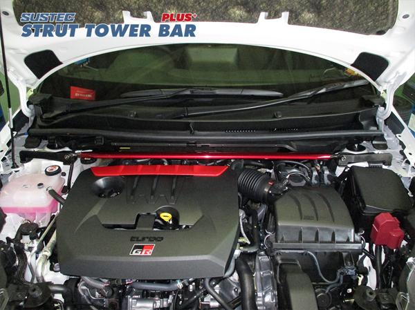 GRヤリス GXPA16 タワーバー フロント タナベ サステック タワーバープラス PST77 TANABE SUSTEC TOWER BAR PLUS タワーバー+ YARiS | TANABE | 01