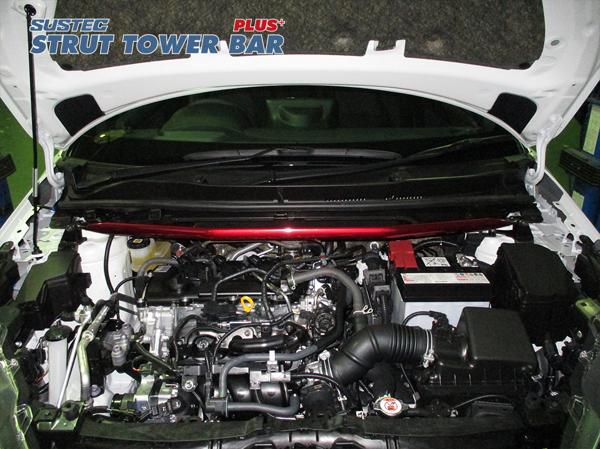 GRヤリス MXPA12 タワーバー フロント タナベ サステック タワーバープラス PST76 TANABE SUSTEC TOWER BAR PLUS タワーバー+ YARiS | TANABE | 01
