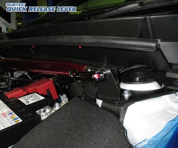 GRヤリス MXPA12 タナベ サステック クイックリリースレバー フロント QRL1 TANABE SUSTEC QUICK RELEASE LEVER YARiS | TANABE | 01