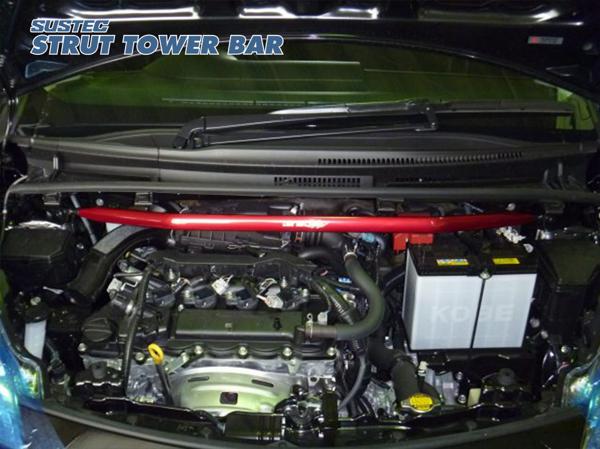 ラクティス NSP120 タワーバー フロント タナベ サステック ストラットタワーバー NST45 TANABE SUSTEC STRUT TOWER BAR RACTIS | TANABE | 01