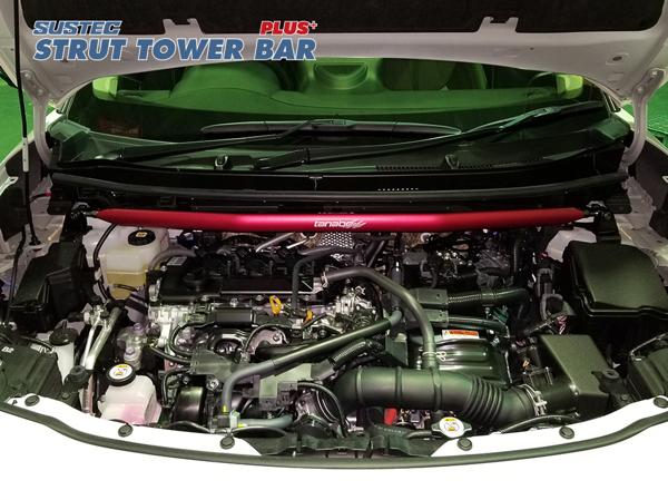 タナベ サステック タワーバープラス フロント ヤリスクロス MXPJ10 PST76 TANABE SUSTEC TOWER BAR PLUS タワーバー+ | TANABE | 01