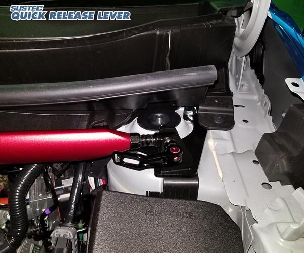 ヤリスクロス MXPJ10 タナベ サステック クイックリリースレバー フロント QRL1 TANABE SUSTEC QUICK RELEASE LEVER YARiS CROSS | TANABE | 01
