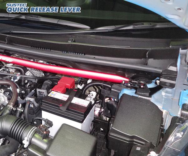 ヤリス MXPA10 タナベ サステック クイックリリースレバー フロント QRL1 TANABE SUSTEC QUICK RELEASE LEVER YARiS | TANABE | 01