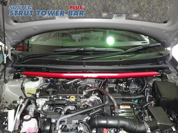 ヤリス MXPH15 タワーバー フロント タナベ サステック タワーバープラス PST73 TANABE SUSTEC TOWER BAR PLUS タワーバー+ YARiS | TANABE | 01