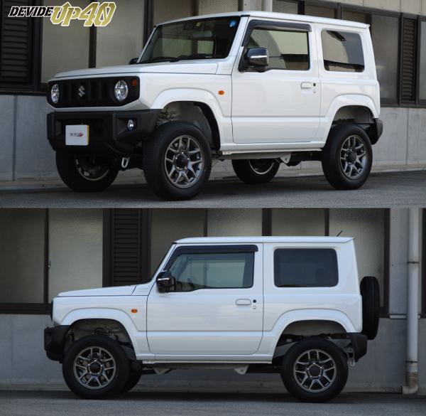 ジムニー JB64W 車高調 タナベ ディバイドUP40 UP40JB64WK TANABE DEVIDE UP40 Jimny 車高調整キット リフトアップ | TANABE | 01