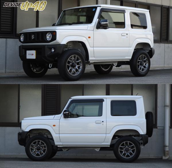 ジムニー JB64W 車高調 タナベ ディバイドUP40 UP40JB64WK 取付セット アライメント+エーミング込 TANABE DEVIDE UP40 Jimny｜ktspartsshop2｜02