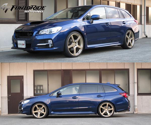 レヴォーグ VM4 ダウンサス 1台分 タナベ GTファントライドスプリング VMGFK TANABE GT FUNTORIDE SPRING 一台分  LEVORG レボーグ