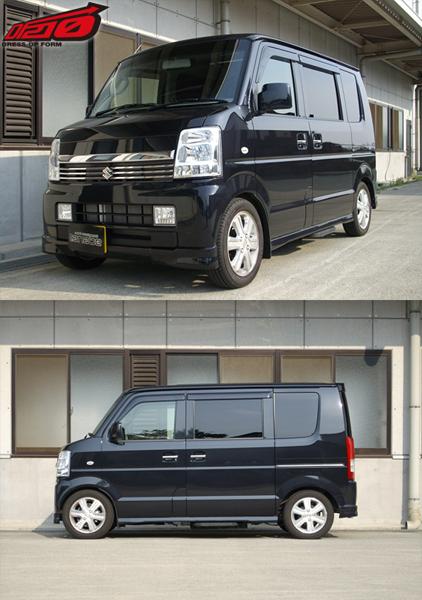 エブリイワゴン DA64W ダウンサス 1台分 タナベ サステックDF210 DA64WDK TANABE SUSTEC DF210 一台分 エブリー EVERY WAGON ローダウン | TANABE | 01