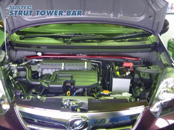 ミライース LA300S タワーバー フロント タナベ サステック ストラットタワーバー NSD15 TANABE SUSTEC STRUT TOWER BAR Mira e:S | TANABE | 01