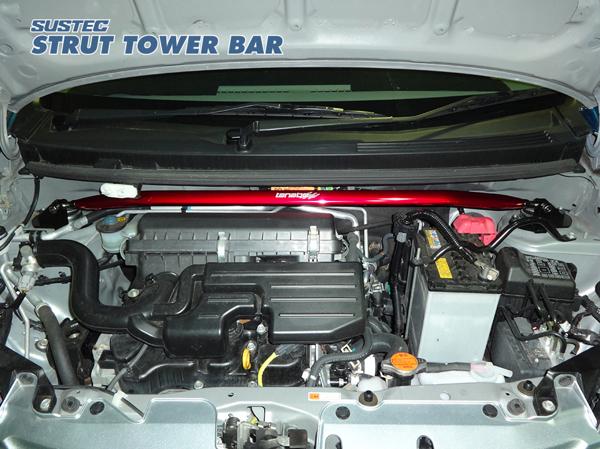 ミライース LA310S タワーバー フロント タナベ サステック ストラットタワーバー NSD15 TANABE SUSTEC STRUT TOWER BAR Mira e:S | TANABE | 01