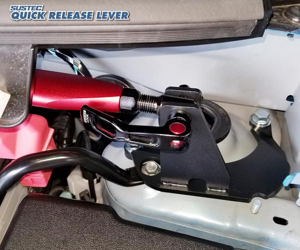 ミライース LA350S タナベ サステック クイックリリースレバー フロント QRL1 TANABE SUSTEC QUICK RELEASE LEVER Mira e:S | TANABE | 01