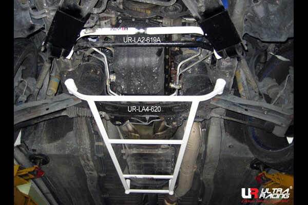 スカイライン ECR33 ウルトラレーシング フロントメンバーブレース LA4-620 ULTRA RACING SKYLINE｜ktspartsshop2｜03