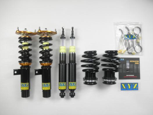 A3 3ドア クワトロ 8PBDBF 8PBMJF 車高調 XYZ RSタイプ RS-AU09 RS-DAMPER quattro 車高調整キット ローダウン | XYZ | 02