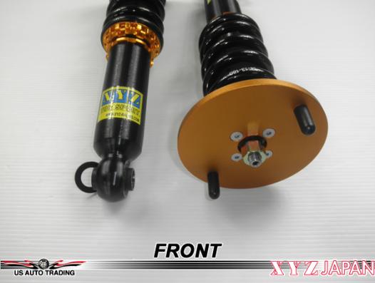 スカイラインクーペ R34系 車高調 XYZ TSタイプ TS-NI43 TS-DAMPER SKYLINE COUPE 車高調整キット ローダウン | XYZ | 03