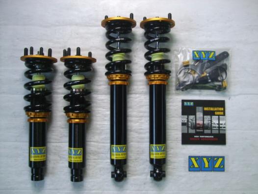 アコードワゴン CH9 車高調 XYZ RSタイプ RS-HN06-E 工賃セット アライメント込 RS-DAMPER ACCORD WAGON 車高調整キット ローダウン | XYZ | 02