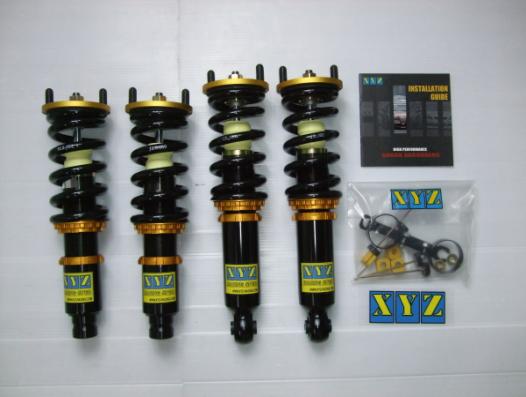 シビック CR-X EF2 車高調 XYZ RSタイプ RS-HN10 工賃セット アライメント込 RS-DAMPER CIVIC CRX 車高調整キット ローダウン | XYZ | 02