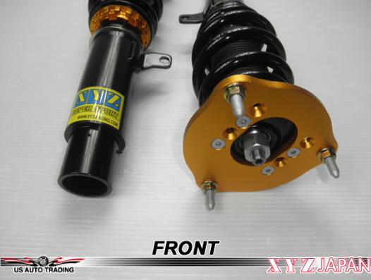 A3 スポーツバック 8P 車高調 XYZ SSタイプ SS-AU06 SS-DAMPER Sportback 車高調整キット ローダウンの画像