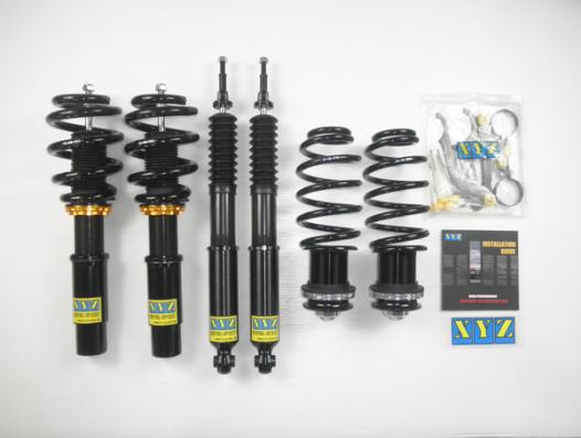 A4 セダン クワトロ B8 8K 車高調 XYZ SSタイプ SS-AU22 工賃セット アライメント込 SS-DAMPER SEDAN quattro 車高調整キット ローダウン