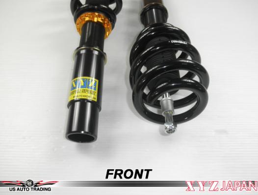 A4 セダン クワトロ B8 8K 車高調 XYZ SSタイプ SS-AU22 工賃セット アライメント込 SS-DAMPER SEDAN quattro 車高調整キット ローダウン